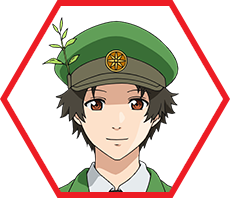 Day 1: favorite male character  Cells at Work(Hataraku Saibou) Amino