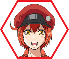 Characters appearing in Cells at Work! Kesshouban Eigakan e Iku Anime