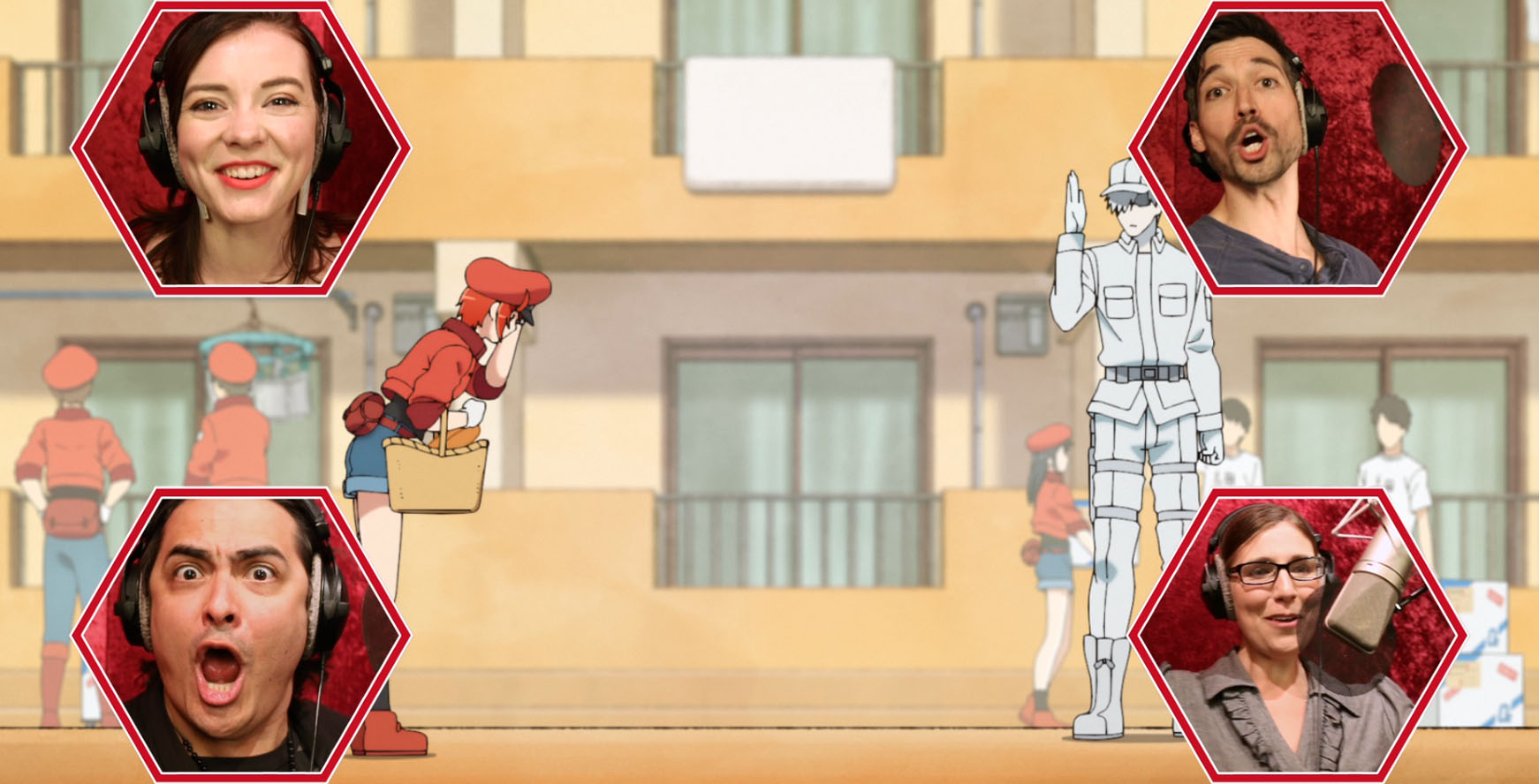 Cells at Work!! English Dub Trailer 